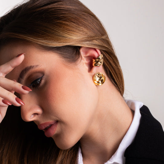 Piercing Fake Banhado em Ouro 18k