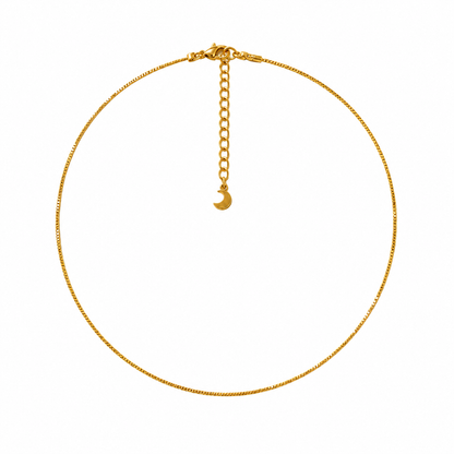 Colar Veneziana Banhado em Ouro 18k