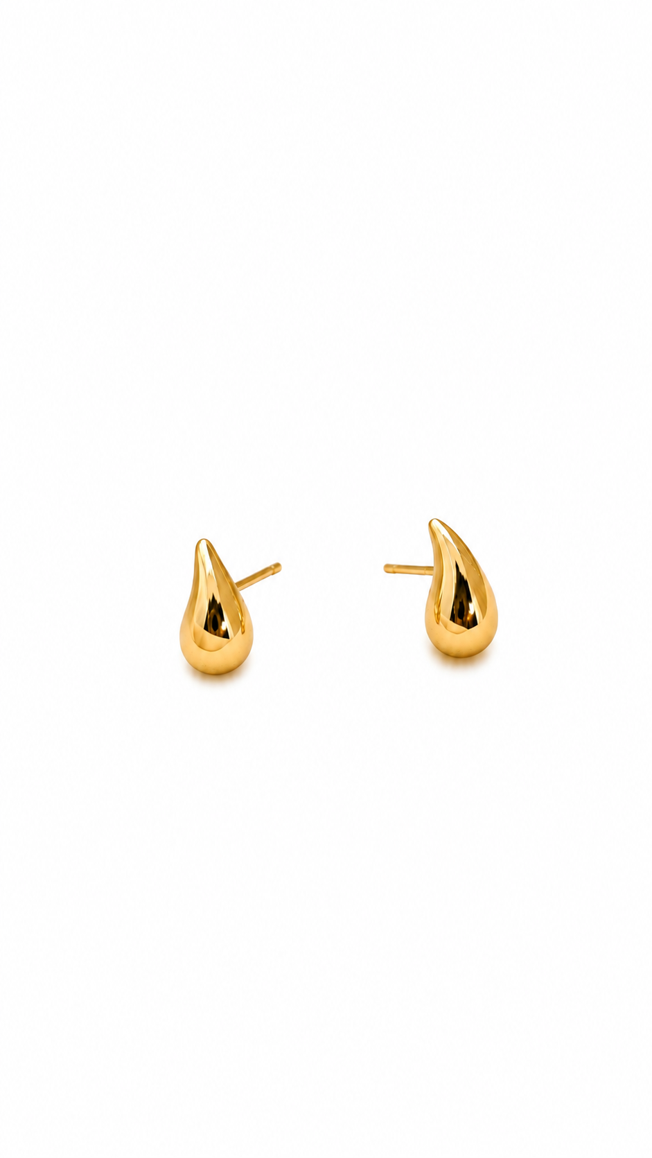 Brinco Gota Banhado em Ouro 18k