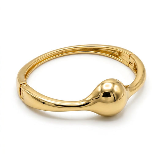 Bracelete Gota Banhado em Ouro 18k