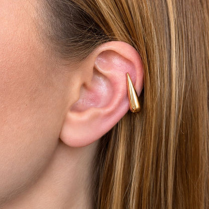 Piercing Gota Banhado em Ouro 18k